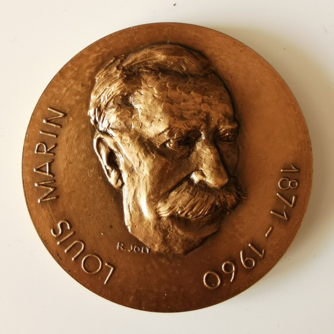 Medal - Louis Marin 1871-1960 - by Raymond Joly - obverse