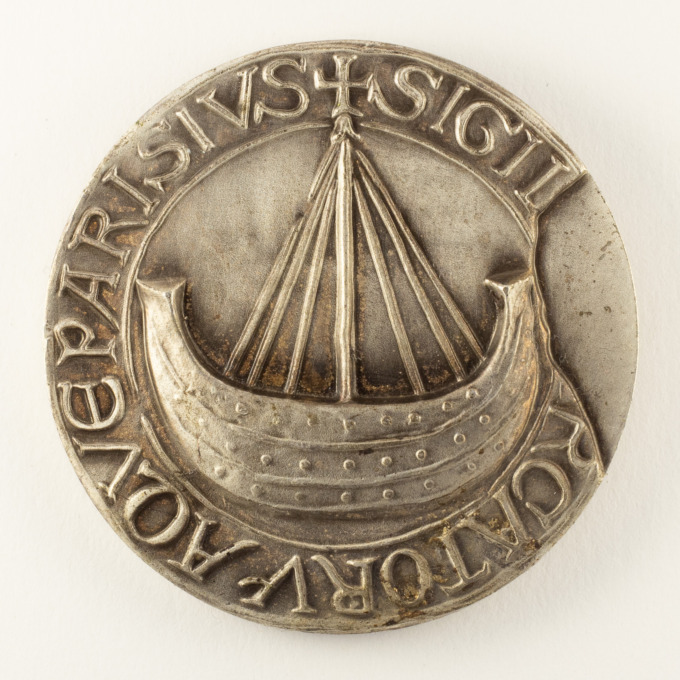 City of Paris Medal - Seal of the water merchants - Offered by the mayor - obverse