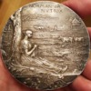 Médaille Exposition nationale et coloniale de Rouen - 1896 - par Oscar Roty - avers 2