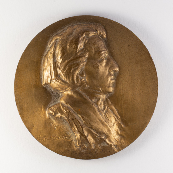 Médaille Frédéric Chopin 1810-1849 - signée par Robert Coutin - avers