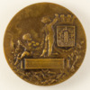 Médaille Marianne casquée - Chérubins au revers - Signée par Charles Marey - revers