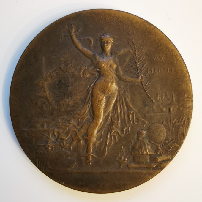 Medal of Merit - Winged Victory - Paris - H. Dubois - obverse