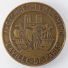Médaille de Georges Lemarchand - Ville de Paris - Conseiller municipal - GODF - revers