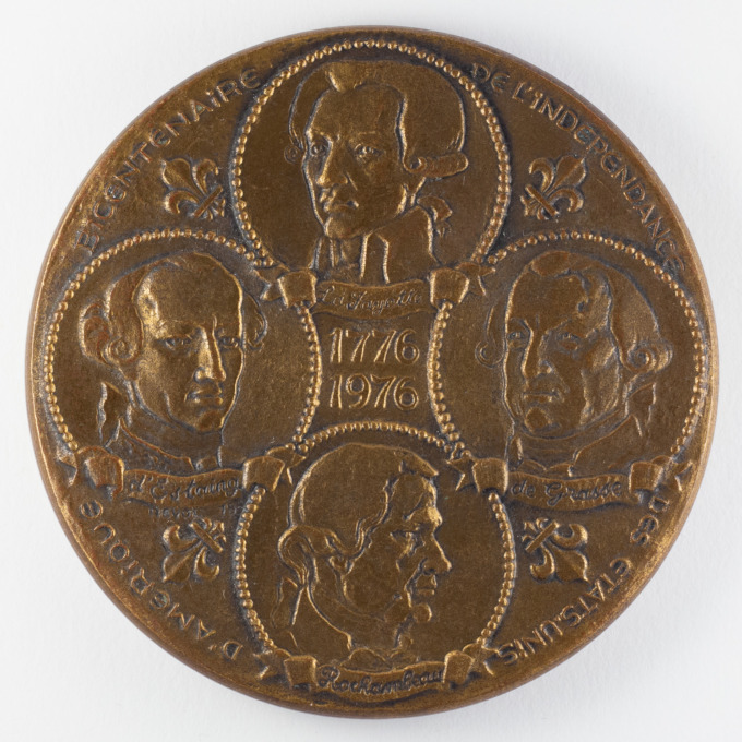 Medal for the Bicentennial of the Independence of the United States of America - by Revol - obverse