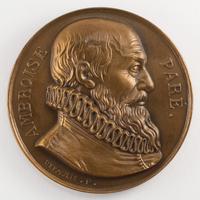 Ambroise Paré Medal - Union of Reserve Doctors - Obverse signed Depaulis - obverse