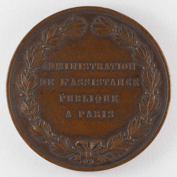 Public Assistance Medal in Paris - 1897 - Testimony of satisfaction - obverse