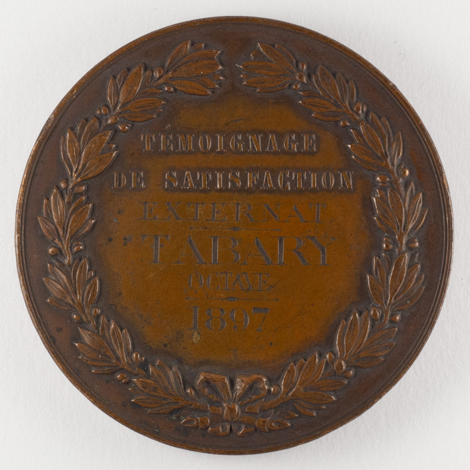 Médaille Assistance publique à Paris - 1897 - Témoignage de satisfaction – Image 2