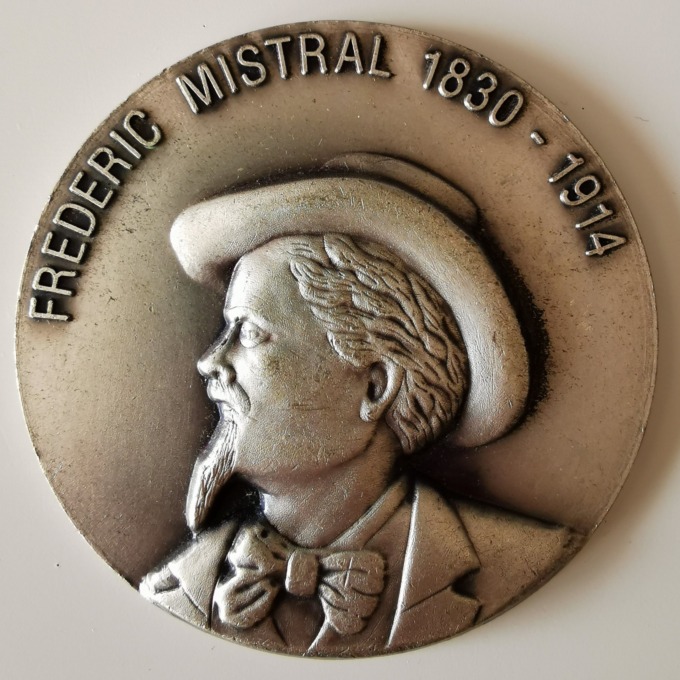 Medal - Frédéric Mistral - Nobel Prize - General Council of Bouches du Rhône - obverse