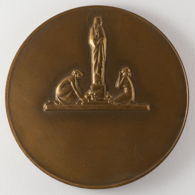 Médaille Sainte-Catherine - Signée par Maurice Delannoy - revers