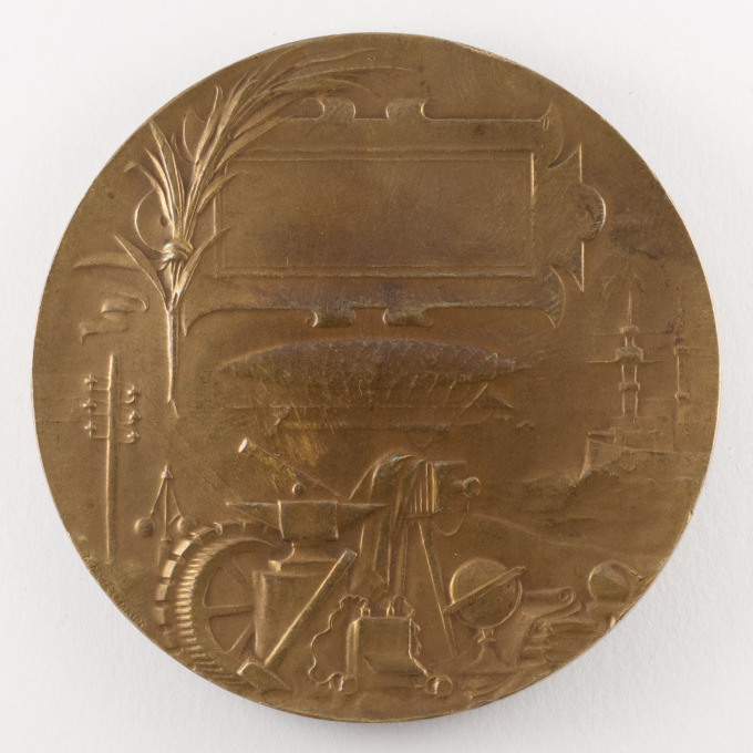 Médaille de l'Exposition de Paris de 1900 - Signée par Georges Lemaire - revers