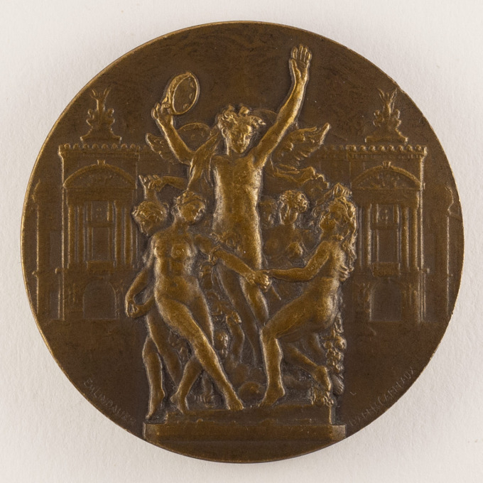 Medal 50th ball of the polytechnic school - February 14, 1933 - by Em. Lindauer - obverse