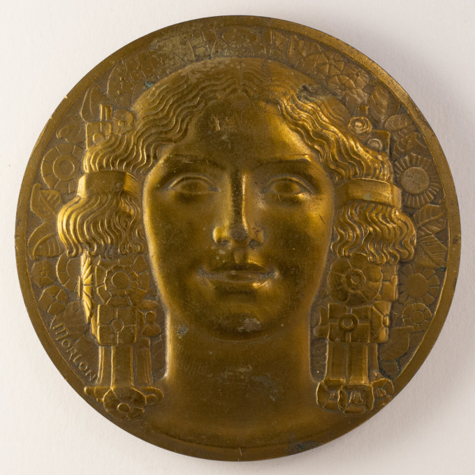 Abundance Medal - Art Deco 1930 - Signed by Alexandre Morlon - obverse