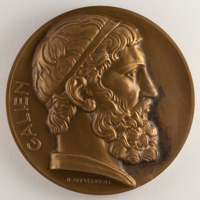 Galen Medal - Federal Union of Pharmaceutical Trade Unions - by Jean Vernon - obverse