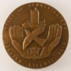 Médaille Jean Grandel fusillé par les nazis - signée Bancel - revers