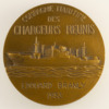 Médaille Paquebot Édouard Branly - Cie Mar. Chargeurs réunis- par Claude Fraisse - revers