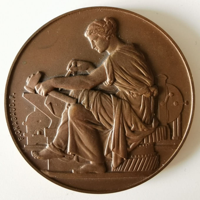 Medal - City of Chauny 1956 - by Chabaud - obverse