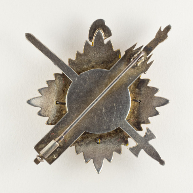 Badge of the Senate - 1958 - Fifth Republic - reverse
