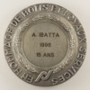 Lot of 2 medals - Jacquet - Good and loyal service - signed A.-H. Torcheux - reverse 2
