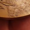 Call of the Hundred medal for peace and disarmament - by J. Mauviel - marking hallmark