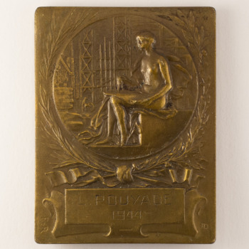 Médaille Chambre syndicale entrepreneurs de travaux publics et privés - Rasumny - avers