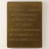 Médaille Chambre syndicale entrepreneurs de travaux publics et privés - Rasumny - revers