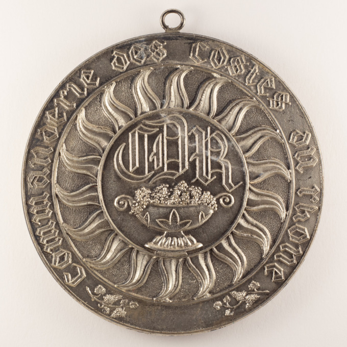 Medal Commandery of the Costes du Rhône - obverse