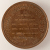 Médaille M.J.B. Orfila - Médecin et chimiste - Signée par J.-B. Farochon - revers