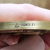 Medal Veneux-les-Sablons - Diamond wedding anniversary - signed by Pichard - marking hallmark