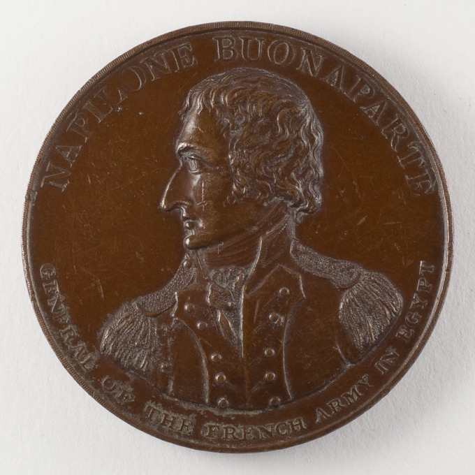 Medal Landing of Napoleon Bonaparte in Alexandria - 1799 - obverse