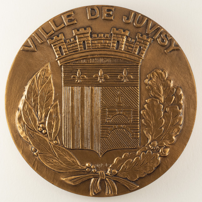 City of Juvisy Medal - Municipal Council Prize - Painting Section - 1997 - obverse