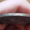 Medal - Saint Louis Union Académie hairdressing school - in silver - marking hallmark