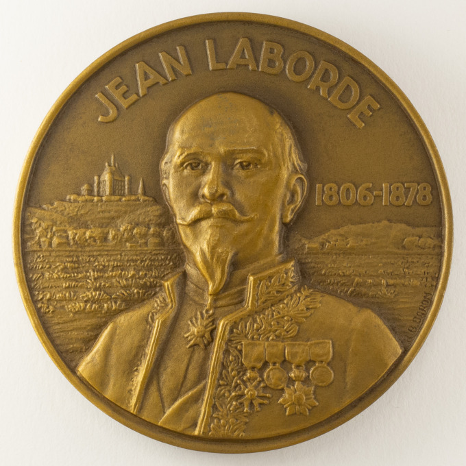 Paquebot Jean Laborde Medal - Maritime courier company - by R.B. Baron - obverse