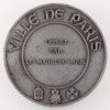 Médaille Ville de Paris - Sceau des marchands de l'eau - Offert par le maire - revers