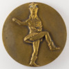 Médaille représentant une majorette - Conseil Général des Bouches-du-Rhône - avers