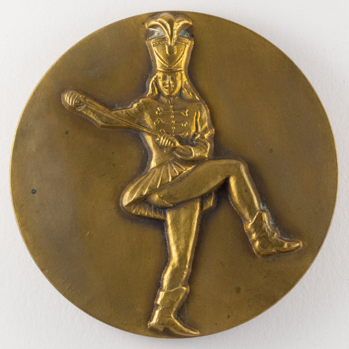 Medal representing a majorette - General Council of Bouches-du-Rhône - obverse