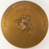 Médaille Edgar Degas - Peintre impressionniste - Salon des Arts 1981 - revers