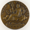 City of Toulouse Medal - signed by Georges Guiraud - obverse
