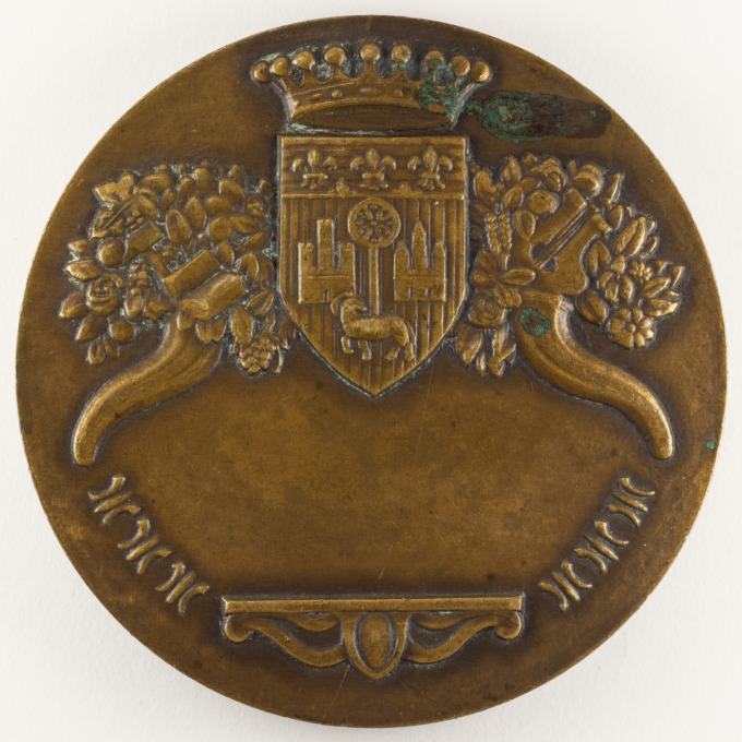 Médaille Ville de Toulouse - signée par Georges Guiraud - revers