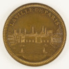 Médaille jeton - Foire de Paris 1954 - Souvenir Visite au stand de la Monnaie - avers