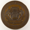 Médaille Apothéose de Napoléon 1er - Ville de Paris - par Oudiné, d'après Ingres - revers