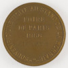 Médaille Foire de Paris 1956 - Visite au stand de la monnaie - par Marcel Renard - revers