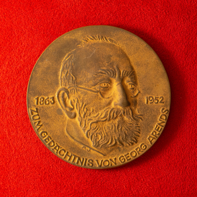 Médaille horticulture Georg Arends - Medaille zum Gedächtnis von Georg Arends - avers