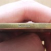 Salute to the Sun plaque medal - Signed by Georges Dupré - marking punch