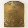 Salute to the Sun plaque medal - Signed by Georges Dupré - reverse