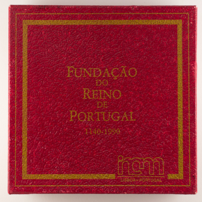 Medal Foundation of the Kingdom of Portugal in 1140 - Signed incm and D'EÇA - box