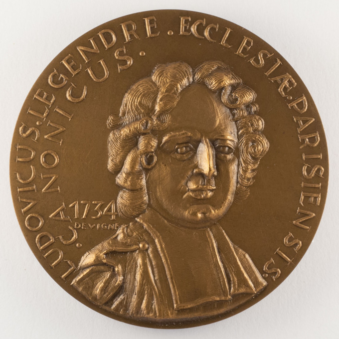 Louis Le Gendre Medal - Canon ND-de-Paris - General Competition - J. Devigne - obverse