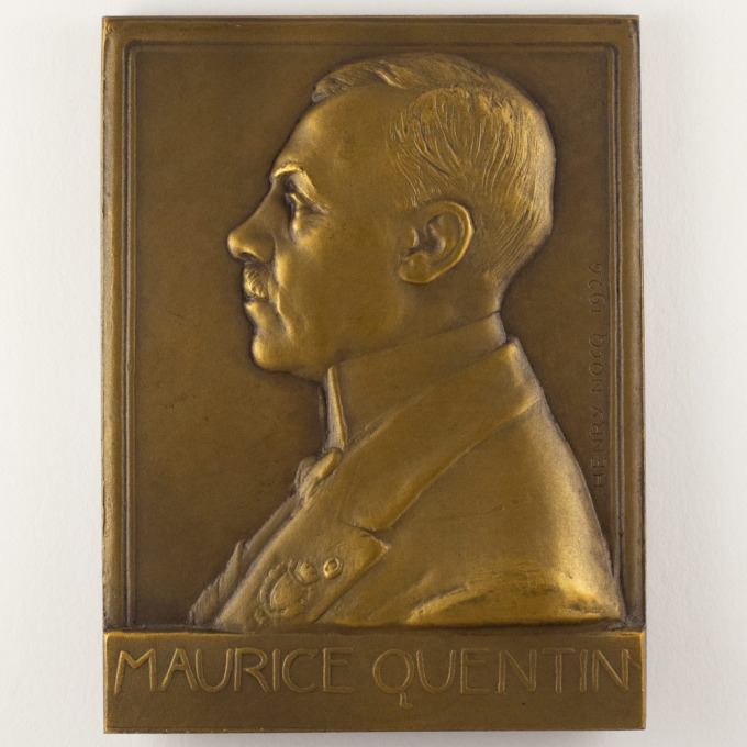 Maurice Quentin Medal - Halles de Paris - Municipal Council - by Henry Nocq - obverse