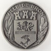City of Bron (Rhône) Medal - Municipal Sports Office - Signed by FIA - obverse