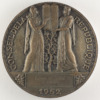 Médaille Conseil de la République 1952 - F. Verdeille - Sénateur - par L. Muller - revers
