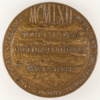 Médaille Jean-Jacques Rousseau - Signée par Hélène Guastalla - revers